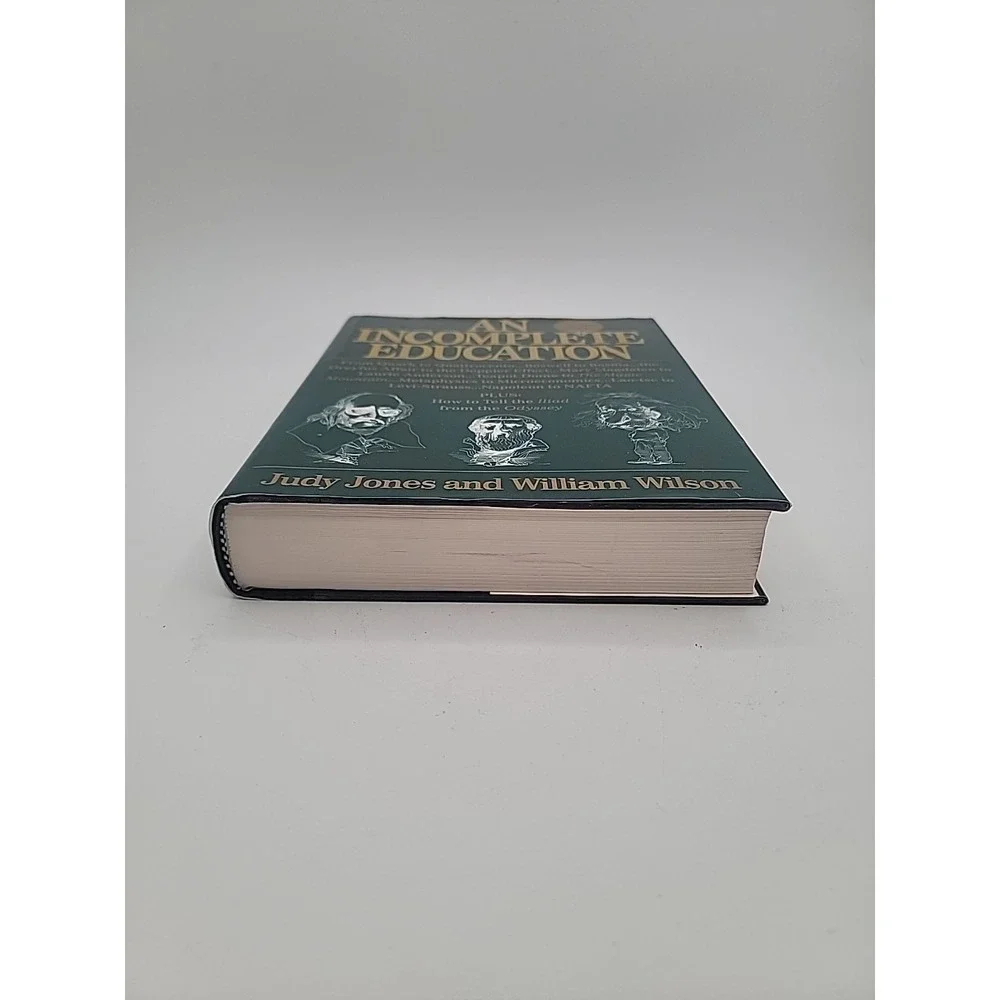 Vintage An Incomplete Education Jones Wilson Reference Hardcover 1995 Updated